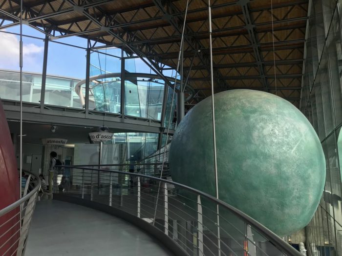 Il Museo dell'astronomia e planetario Infini.To ha aperto nel 2007