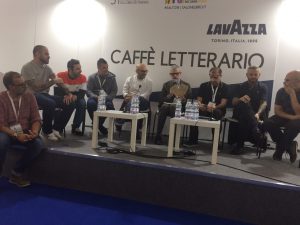 Un istante di "Odio la Juve", incontro dell'ultimo giorno del Salone del Libro 2018