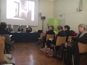 Foto del convegno sull'etica dell'immagine presso il Goethe-Institut di Torino