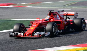 La nuova Ferrari di Sebastian Vettel