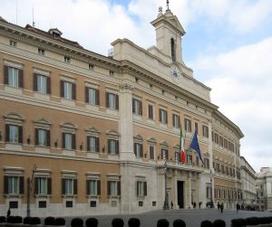 Palazzo Montecitorio, la sede della Camera dei Deputati