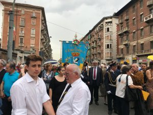 La processione della Madonna di Ripalta a Barriera di Milano