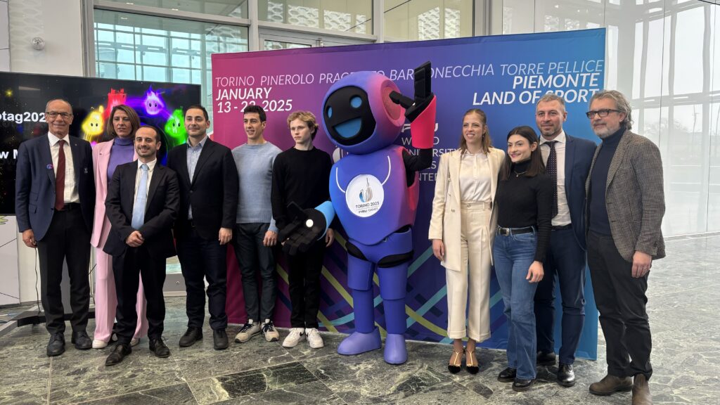 Presentazione della Mascotte To Tag - Universiadi 2025