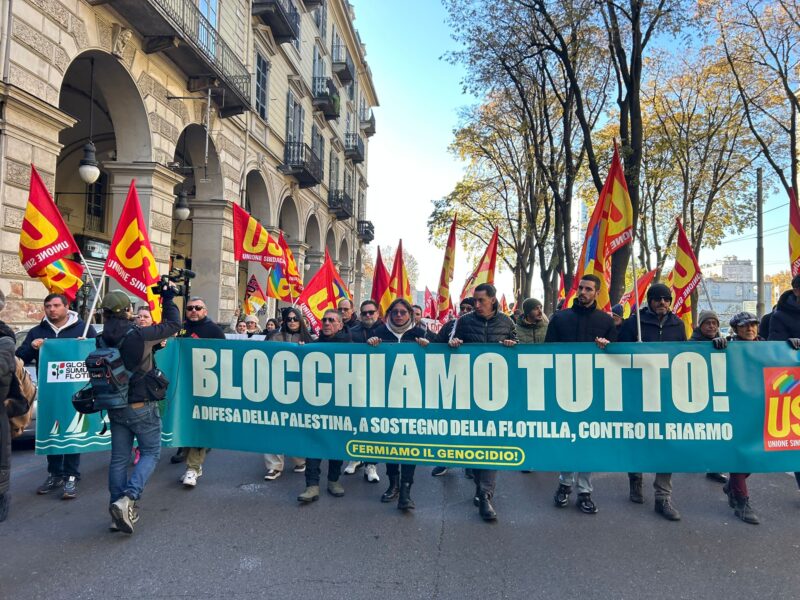 corteo sciopero generale