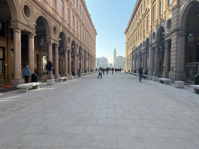 via Roma pedonalizzazione