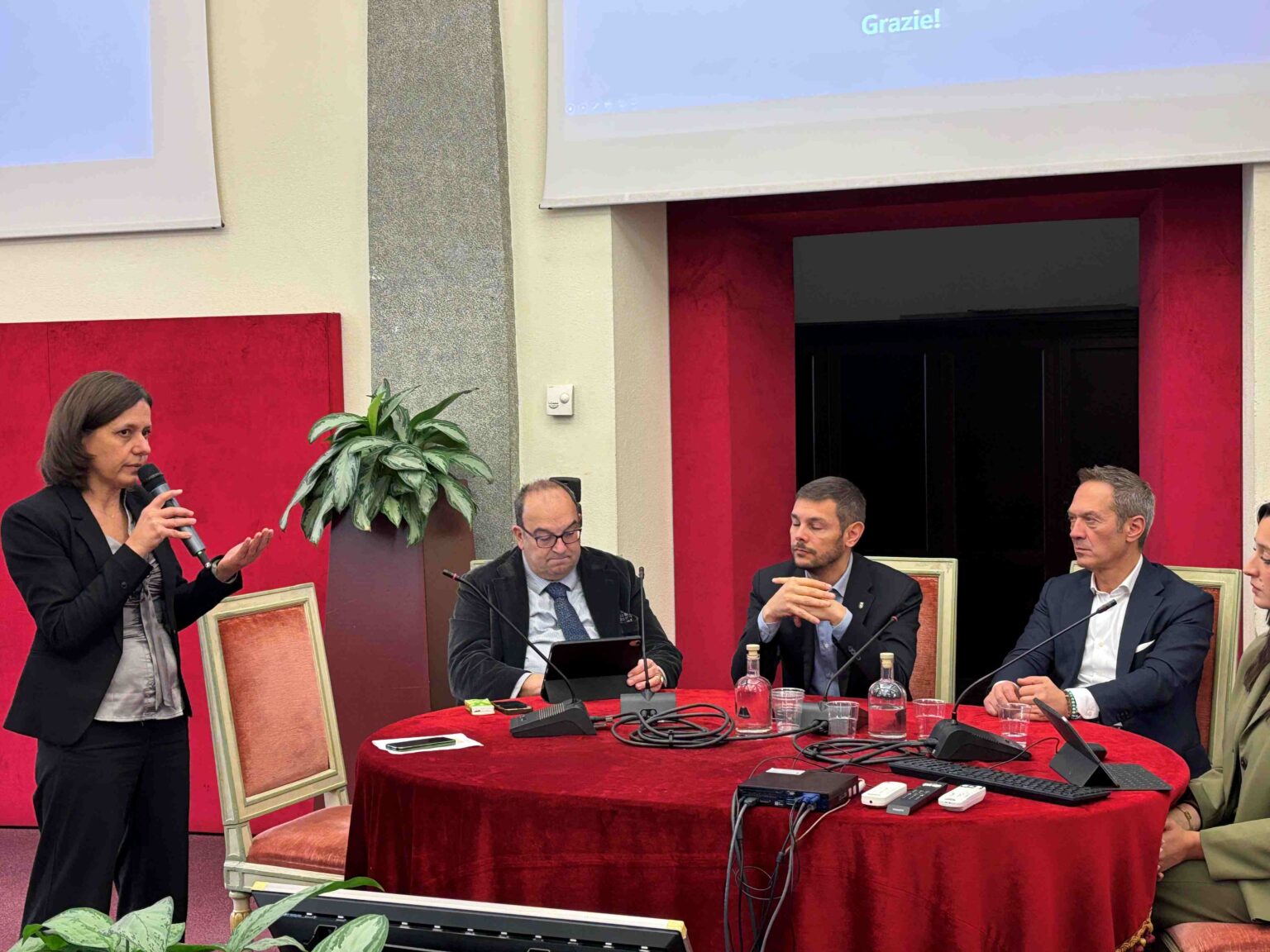 _Incontro Cybersecurity_ Da sx Guido Bolatto, Marco Porcedda e Pierguido Iezzi