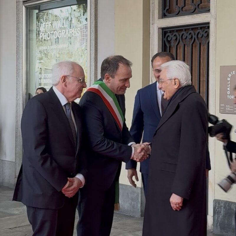 Mattarella Torino Ufficio Pio