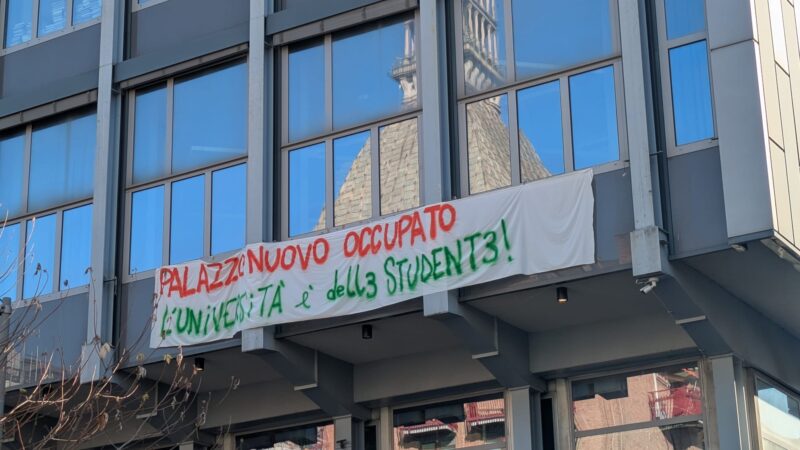 palazzo nuovo occupato