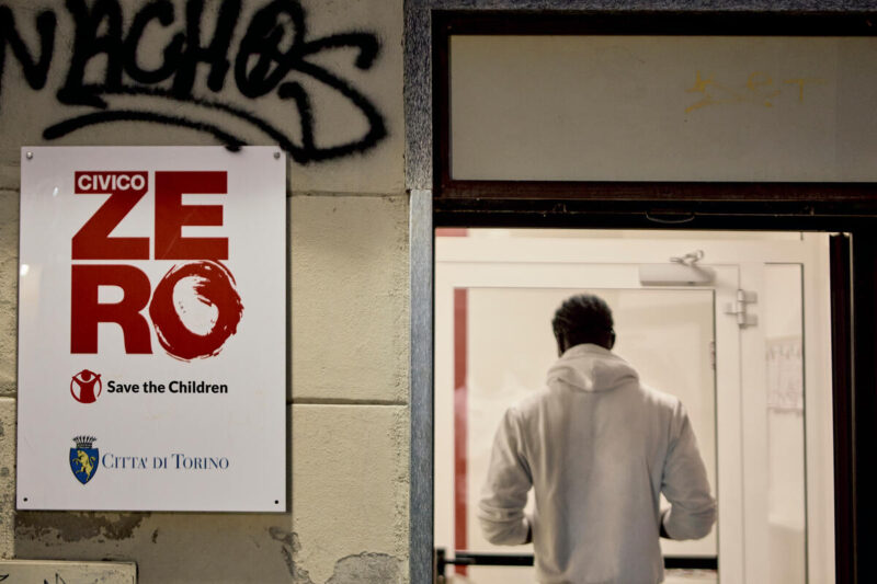 Civico Zero Save the Children (Ufficio stampa Save the Children)