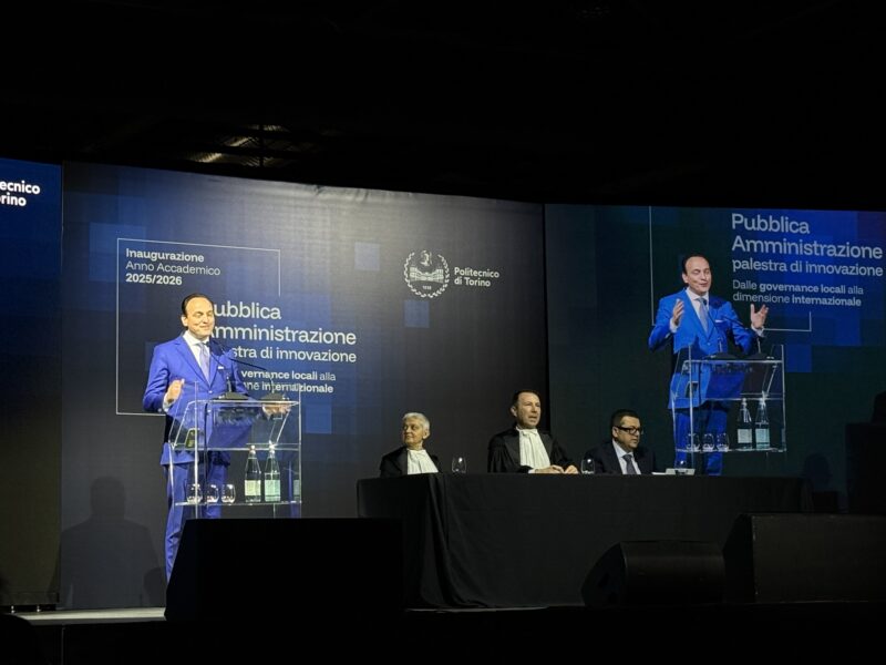 Inaugurazione anno accademico politecnico torino